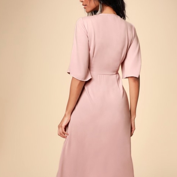 NWT Blush Midi Dress - Picture 4 of 5